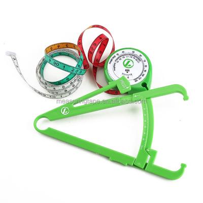 China Factory OEM Amazon Heavy Duty Heavy Gauge Set BMI Custom Hot Selling Green Tape Measure for sale