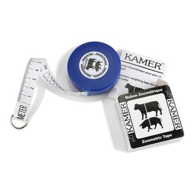 China 250cm PVC Animal Weight Meter Weight Measuring Tape Animal Metric Tape Measure, Pig/Cattle Waist Weight Tape Measure, Cattle Weigh Tape for sale