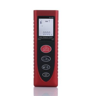 China 40m Laser Distance Meter Elastic Indicator Laser Storage Digital Measuring Tape for sale