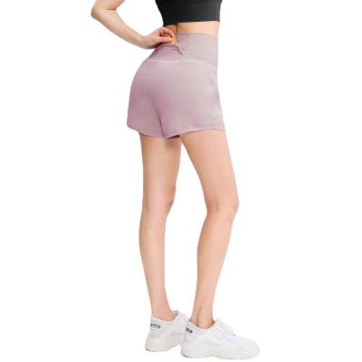 China Sweat-Wicking 2021 Yoga Pants Seamless Comfortable Legging Girls High Waisted Yoga Shorts Stretch Hip Panties Wholesal Running Pants For Women for sale