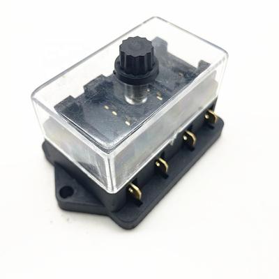 China 4 6 Automotive 8 Way Multiway Waterproof Automotive Car Blade Fuse Holder Block Auto Box for sale