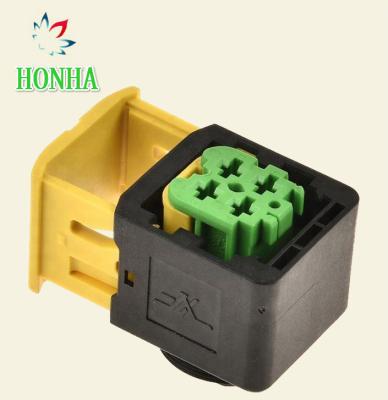 China Automobile Green Car Electrical Wire 3-1418390-1 Electrical Female Auto Plugs 4 Pin Connector for sale