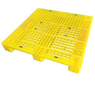 China One Sides Large Stackable HDPE Reversible Euro Single Sided Heavy Duty Plastic Pallet for sale