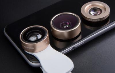 China Professional Clip On Phone Lens , External Camera Lens For Mobile for sale