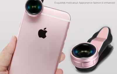 Chine Professionnel 3 dans 1 agrafe sur l'objectif de caméra de Smartphone pour Iphone LX-019 à vendre