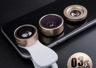 China 0.5X Universal Clip Mobile Phone Lens For IPhone / Samsung Galaxy for sale