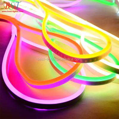 China PCB+LED 2835 LED 220v outdoor flexible neon strip lights for building decoration for sale