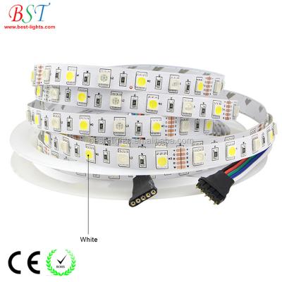 China PCB+LED high power led strip for lgp rgb panel waterproof flexible rgb rgb+w 60led IP20 IP65 IP68 led strip light for sale