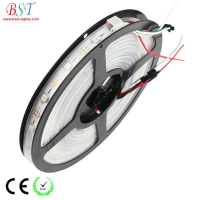 China PCB+LED PCB 5m SMD 5050 RGB white tira led multicolor LED chasing horse racing light strip 30leds/m 5V ws2811 IC LED pixel stirp for sale