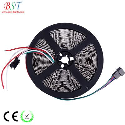 China LANDSCAPE CE RoHS 30 LED / m 12V ws2811 indoor flexible led strip light 5050 led strip for sale