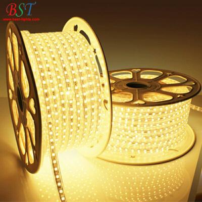 China PCB+LED 110V 220V waterproof ip67 led strip light 60leds outdoor led strip 50m tira de focos led for sale