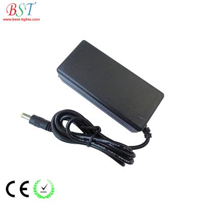 China Electronic CE certificated AC/DC power adapter 50/60hz DC12V 12W, 24W, 36W, 48W, 60W, 72W desktop table type with extra power cable for sale