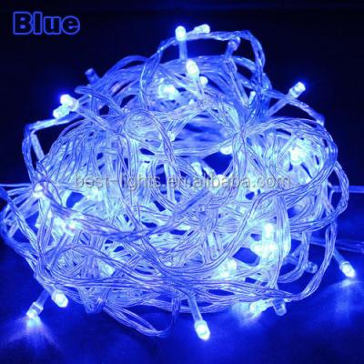 China Alibaba Lowest Price Led Christmas Star String Lights String Led Blue Color BST-10m100ledsB for sale