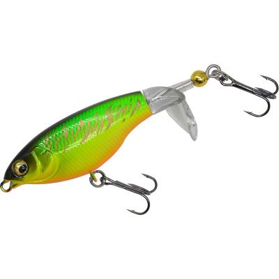 China Realistic Fishing Lure 6 Colors 3D Topwater Fishing Lie Floating Snap Lure Artificial Hard Bait Fishing Lures for sale