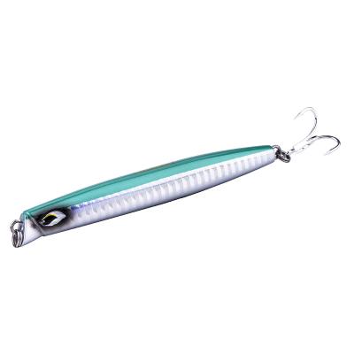 China Noeby NBL Fishing Tackle 45.8g 110mm Long Mount Sinking Pencil 1902 Eyes 3D Snap Lure Hard Bait Plastic Fishing Lure for sale