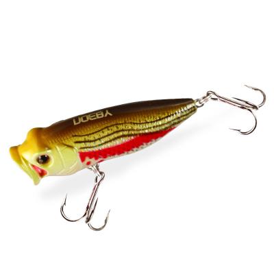 China Noeby NBL 9146 Snap Eyes 3D Lure 35mm 45mm 55mm 65mm Plastic Floating Hard Bait Tuna Big Popper Lure Topwater for sale