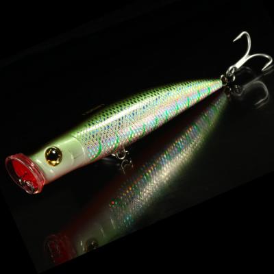 China Wholesale 155cm Noeby NBL 9070 Big Snap Eyes 3D Top Water Lure Floating Hard Artificial Sea Bass Fishing Lure for sale