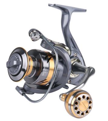 China LEFT HAND Fishing Tackle AR2000-7000 Series Saltwater Fishing Reel Wheel Metal Reel Aluminum Body Spinning Reels for sale