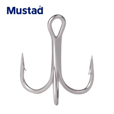 China High Strength High Carbon Steel Treble Hooks Sea Fish Bulk De Pesca 60pcs/Bag Mustad Wholesale VMC Fish Hooks for sale