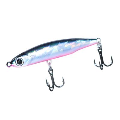 China ABS Hard Plastic Saltwater Sinking Minnow Lure 3.5g 5cm Long Mount 3d Eyes Artificial Pike Bait Fishing Minnow Hard Lure for sale