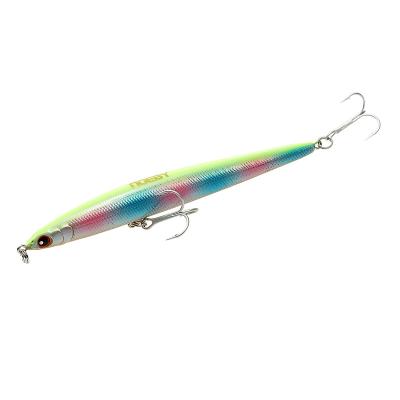 China Saltwater Fishing Noeby Factory Wholesale 125mm ABS Plastic Artificial Hard Bait Topwater Minnow Sinking Lure for sale