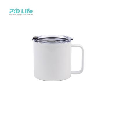 China PYD Hot Selling Life Sized Wholesale 14oz Sublimation Stainless Steel Double Wall Outdoor Coffee Mug Mug for sale