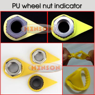 China 32mm PU Wheel nut indicator/WHEEL SAFE/Loose wheel nut collar for sale