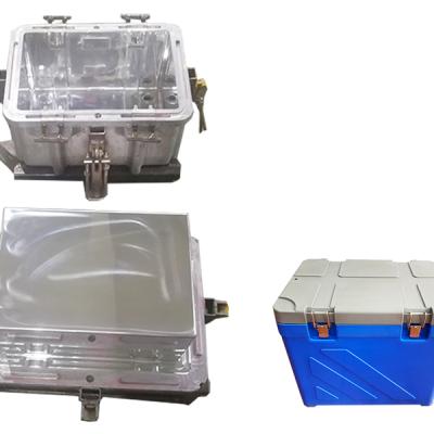 China For production used cooler box of new cooler mold professional spinning box mold for fishing outdoor activity for sale