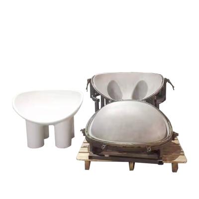 China For production used new outdoor furniture customized by rotomolding, plastic furniture mold made by rotational molding, plastic LED furniture for sale