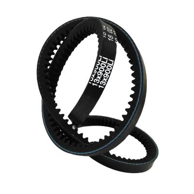 China Compressor CR Cogged Tooth Power Transmission Rubber Belt Automatic Fan Rubber Belt à venda