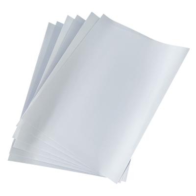 China No heating cheap A4 sheet White paper without glue UV Transfer paper  For label printing Free B Film for sale