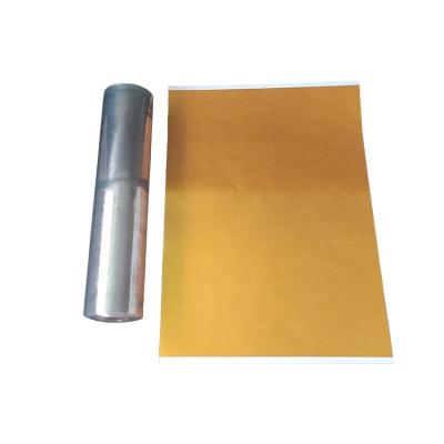 China No heating Gold A3/a4 Sheet UV pet Transfer Film For Label Printing Free 30cm roll B Film for sale