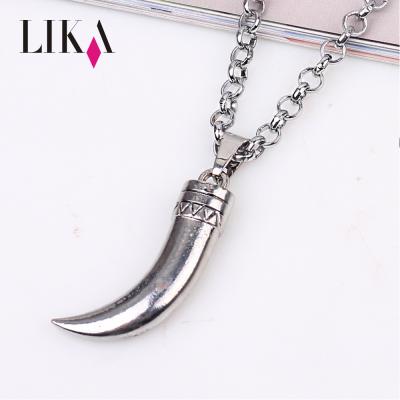 China stainless steel & chili pepper shaped LIKA chili pepper shaped necklace necklace jewelry stainless steel sterling silver pendant necklace for sale