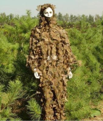 China Camouflage Guillie Anti-Static Outdoor Hunting Suit for sale