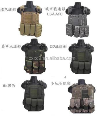 China 100% Polyester Combat Multifunctional Military Tactical Vest for sale