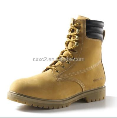 China Steel Toe Durable Military Tan Tactical Boots For Training for sale