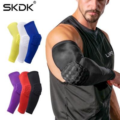 China Custom Anti Slip Sports Outdoor Arm Sleeve Compression Arm Pad Sleeve For Baseball Soccer Basketball Cycling Bike for sale