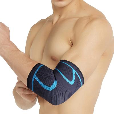 China Anti Slip OEM Elbow Brace Elastic Nylon Compression Sleeve Support For Tennis Arthritis Workouts for sale