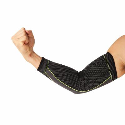 China Comfortable Breathable Compression Sleeve Arm Support Elastic Brace Elbow Sleeve For Sports Tennis Basketball for sale