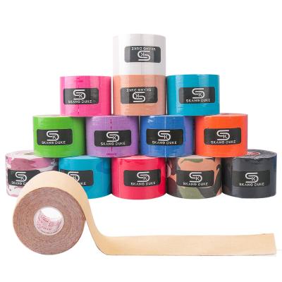 China Wholesale Waterproof Elastic Sore Tape Waterproof Elastic Sports Kinesiology Sports Cotton OEM Cotton Muscle Relief Kinesiology Tape for sale