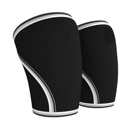 China Neoprene Knee Sleeve Fitness Stabilizer Kneepad Breathable Comfortable Durable Men and Women Weightlifting Compression Knee Brace Support Knee Pads 7mm for sale