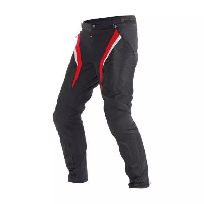 China Polyester Breathable Custom Motorcycle Riding Pants Drops Protective Motorcycle Racing Pants With Protection for sale