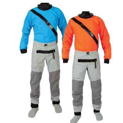 China Breathable Kayak Diving Suit For Men Cold Water Kayaking Paddling Waterproof Front Zipper Dry Suit for sale