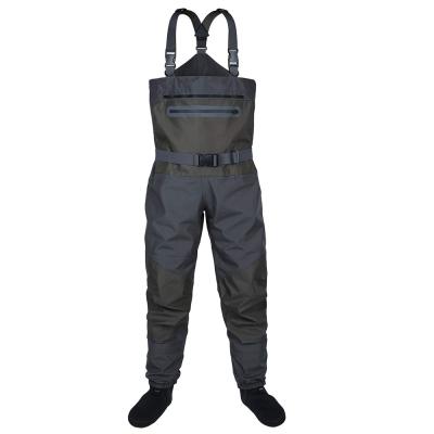 China Fly Fishing Waterproof Breathable Sea Foot Storage Wader Without Boots for Women Men and Women for sale