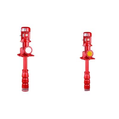 China Industrial Utilities Vertical Turbine Fire Pump , Stand Up Pump And Mechanical Pumps With Its Control Panel for sale