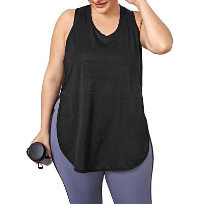 China 2021 Breathable NEW ARRIVAL Yoga Sport Beach Tops Women Black Sports Vest Yoga Ladies Sleeveless Top Gym Wear for sale