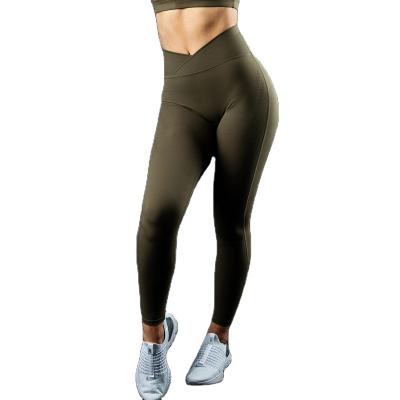 China Breathable Fashion Stretching Butt Gaiters Gym Clothing Custom Yoga Pants for sale