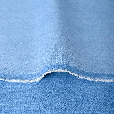 China Latest Clothes Denim Fabric 65%C/33%T/2%SP Breathable Hot Selling Wash Denim Fabric for sale