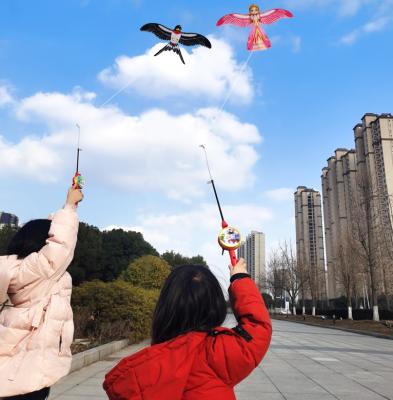 China Mini Kite Breeze Easy Fly Special Mini Swallow Rod Children Handheld PE New Product Fishing for sale