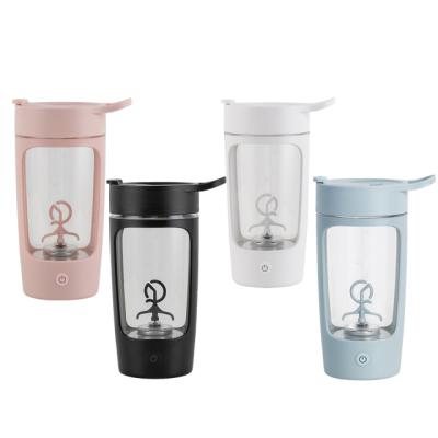 China 2021 Modern Hot Sale 650ml USB Rechargeable Protein Powder Shaker Cup Blender Cup Sports GYM Shaker Cup for sale